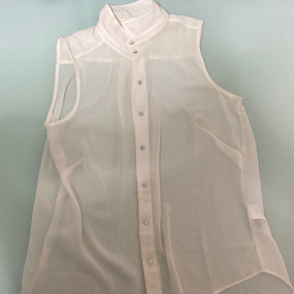 H&M tunic button up blouse